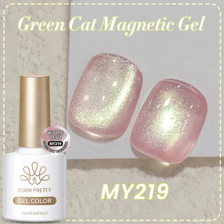 BORN PRETTY 10ml Brown Purple Black Red Cat Magnetic Gel Polish Manicure Soak Off UV Gel Nail Art Varnish Autunm Winter Nails