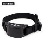 Dog Auto Anti-Bark Collar USB Rechargeable Training Collars Safety Static Shock Humane Electric Anti Bark Collars Pet Supplies