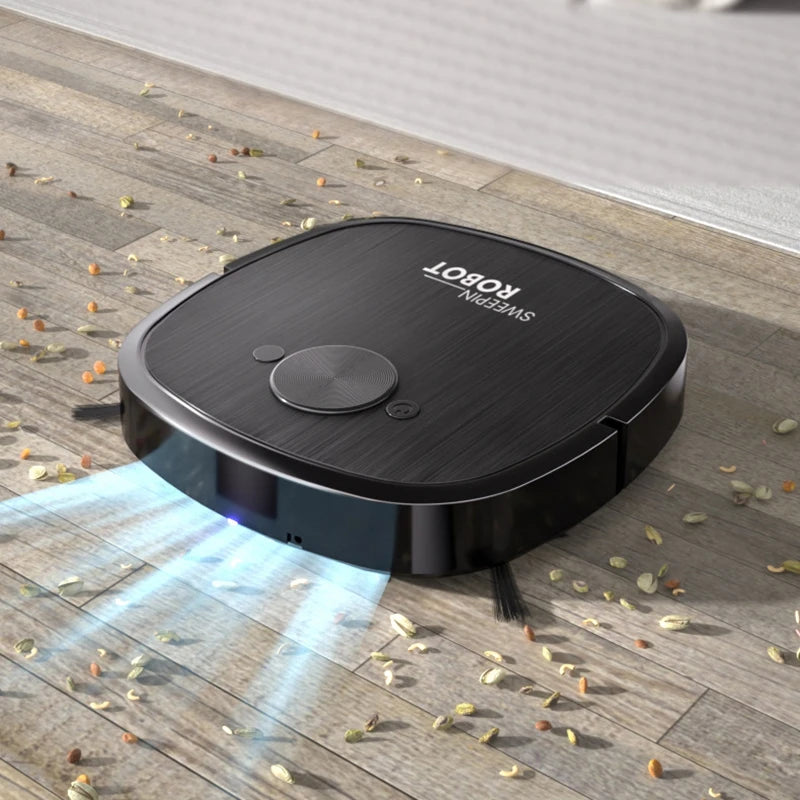 3-in-1 Smart Sweeping Robot Vacuum Cleaner USB Charging Home Fully Automatic Sweep Robot Integrated Sweep Suction Mopping
