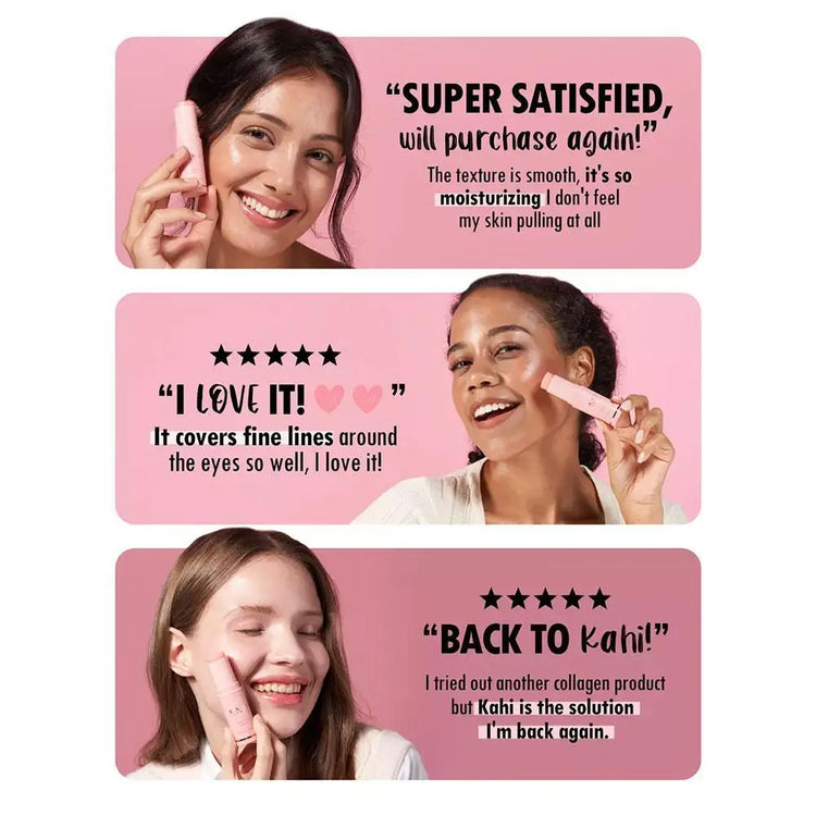 KAHI Wrinkle Bounce Multi Balm Stick 9g Moisturizing Essence Stick PDRN Collagen JEJU Origin Oil Balm Original Korean Face Care