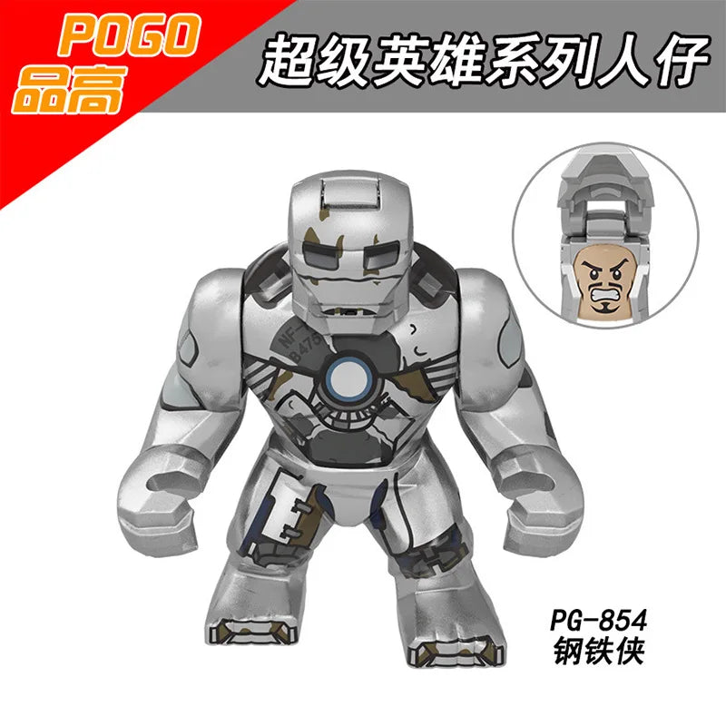 8cm Superhero Building Blocks Avengers Character Venom Model Character Set Building Blocks Toy Boys and Girls Birthday Gifts