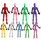 13 Action Figure Titan Multi-Jointed Movable Shapeshift Robot T13 Action Mannequin Character And Dog Figure Toys Gifts