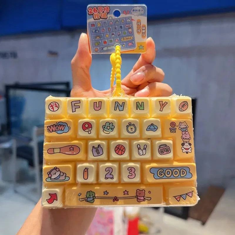 키캡 26 Key Cap Giant Keycap Keychain Gifts Keycap Clicker Keyboard Bag Charms Key Caps Keyboard Fidgets Clicker Gifts 대왕키캡