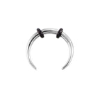 Women Fake Piercing Nose Ring Hoop Septum Piercing Nose Clip Rock HipHoop Stainless Steel Magnet Fashion Body Jewelry Wholesale