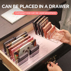 7-Compartment  Makeup Organizer Desktop Eye Shadow Palette Display Box Makeup Blush Cosmetics Shelf Make up Tools Storage Holder