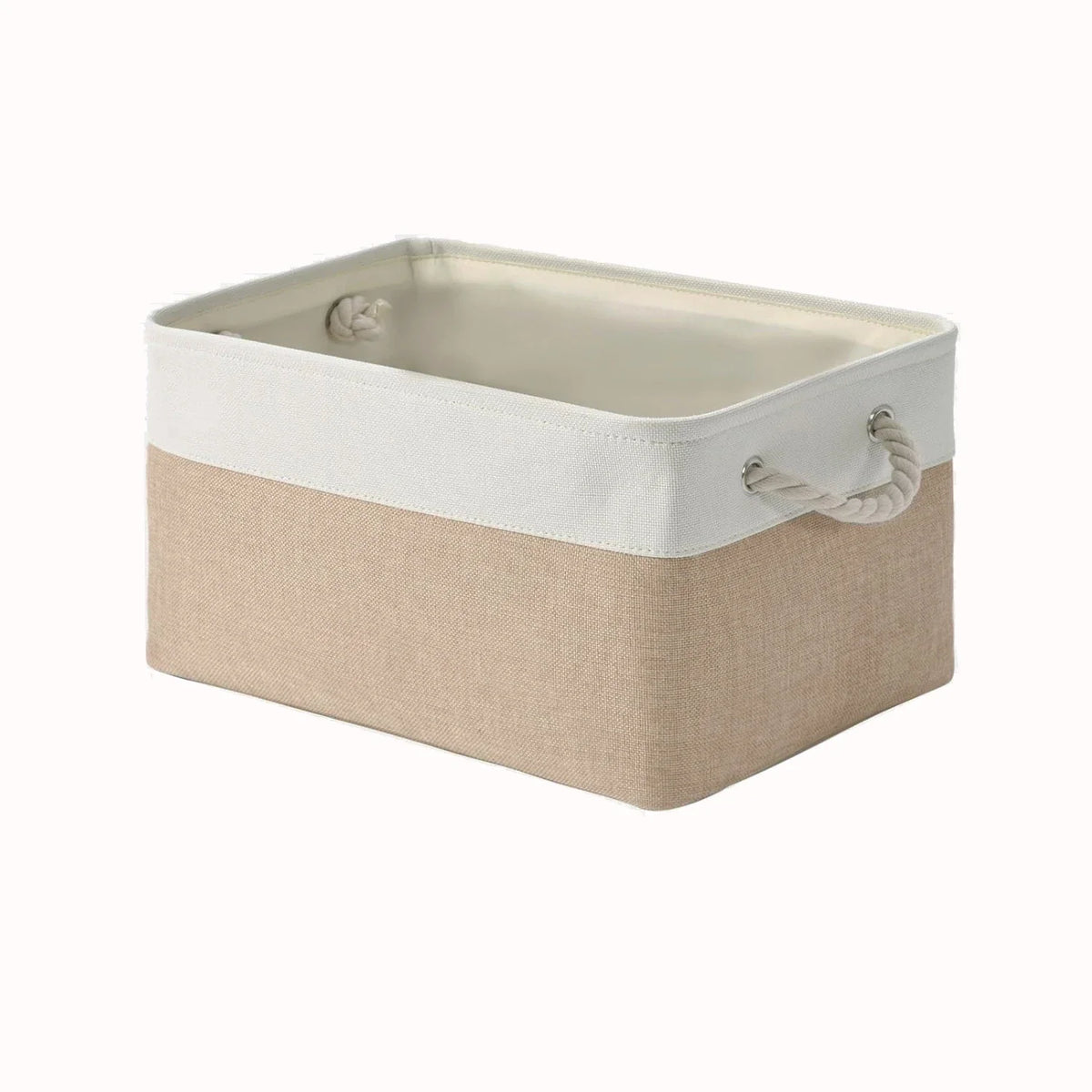 Foldable Storage Basket with Handle Rectangular Desktop Storage Box Home Supplies Underwear Socks Baby Toys Storage Bag