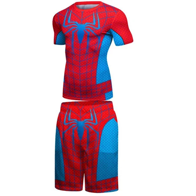 Boxing Set MMA Compression Jerseys Pants Bjj Rashguard T-shirt KickBoxing Tight T-Shirts Trousers MMA Shorts Muay Thai Clothing