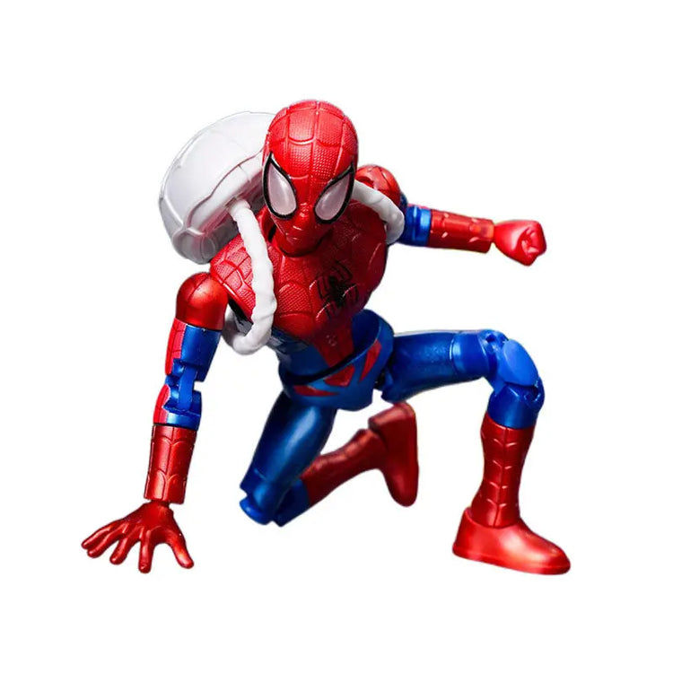 BLOKEES Marvel Building Block Heroes Stars Edition 5th Assembled Anime Cartoon Toy Model Desktop Ornaments Children Holiday Gift