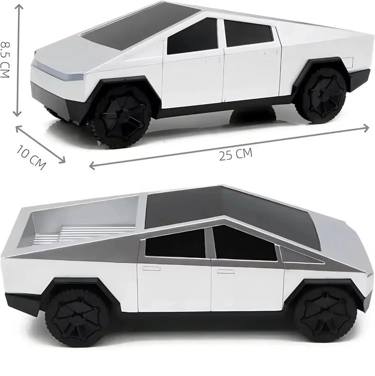 1:24 RC Cybertruck Pickup 4WD Off-Road Remote Control Car, 27Mhz High-Speed Dual Motor Truck with LED Lights,Gift for Boys Kids