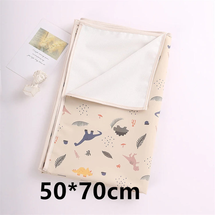 Big Sizes Infant Baby Changing Mat Cover Diaper Mattress Bed Changing Blanket PU Waterproof Soft Easy Clean Picnic Mat