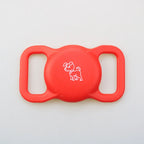 Airtag Dog Collar Holder, [1 Pack] Airtag Holder, Silicone Full Body Covered Protective Air Tag for Pet - Fits All Width