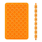 Silicone Mobile Phone Fixing Suction Cup Double Sided Fixed Pad Car Mounted Bracket Phone Case Universal Anti Slip Suction Cup