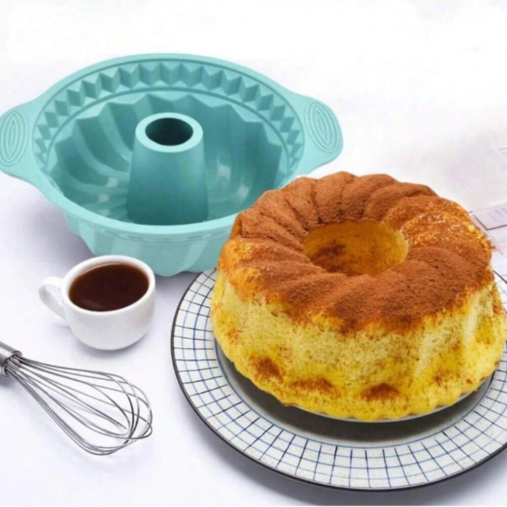 Silicone Cake Baking Mould Set High-temperature Resistant Oven Baking Plate Cake Bread Toast Pan Kitchen Muffin Baking Mold
