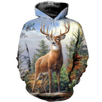 2024 Four Seasons Maple Leaf Camouflage 3D Sports Shirt Men's Fishing Outdoor Camping Hunting Clothing Jacket Men's Hoodie