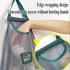 Reusable Hang Mesh Storage Bag With Smooth Edge‑Wrapped Handle Kitchen Fruit Vegetable Net Pouch Onion Garlic Potato Organizer