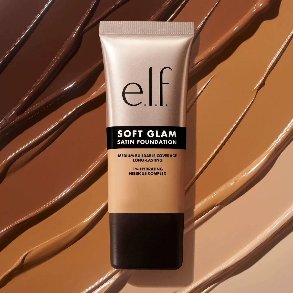 Elf Halo Glow Liquid Filter Waterproof Concealer Foundation Full Coverage for Acne Scars Uneven Skin Tone Long-Lasting Makeup