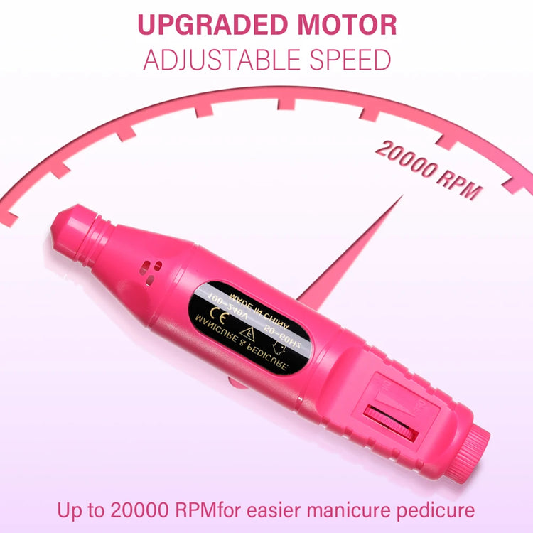 LINMANDA 6 In 1 Electric Nail Drills Kit Remove Polisher Manicure Portable Nail File Nail Drill Equipment  Pen Tools Machine