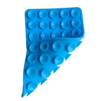 Silicone Mobile Phone Fixing Suction Cup Double Sided Fixed Pad Car Mounted Bracket Phone Case Universal Anti Slip Suction Cup