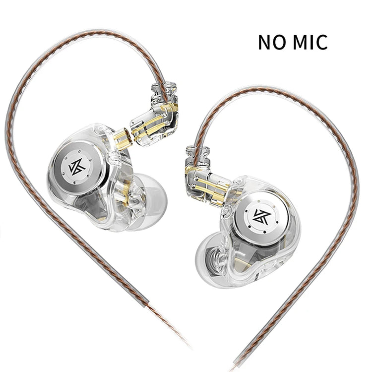 KZ EDX PRO 10mm Dual Magnetic Circuit Dynamic Drive Earphone HIFI Bass Earbud Sport Noise Cancelling Headset KZ ZSTX ZSN PRO ZAS