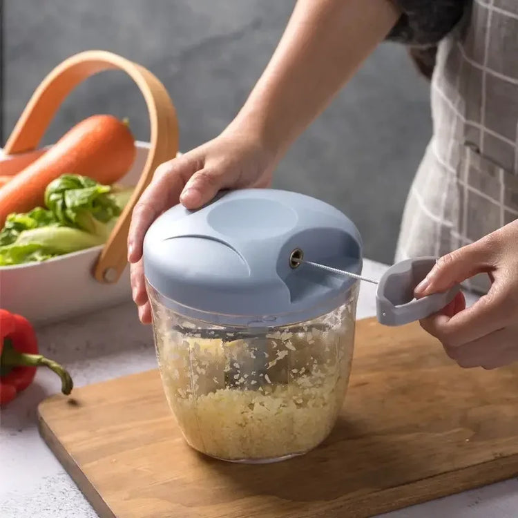 1pc, Vegetable Cutter, Multifunctional Garlic Masher, Manual Food Chopper, Vegetable Chopper, Creative Garlic Crusher, Meat Mash