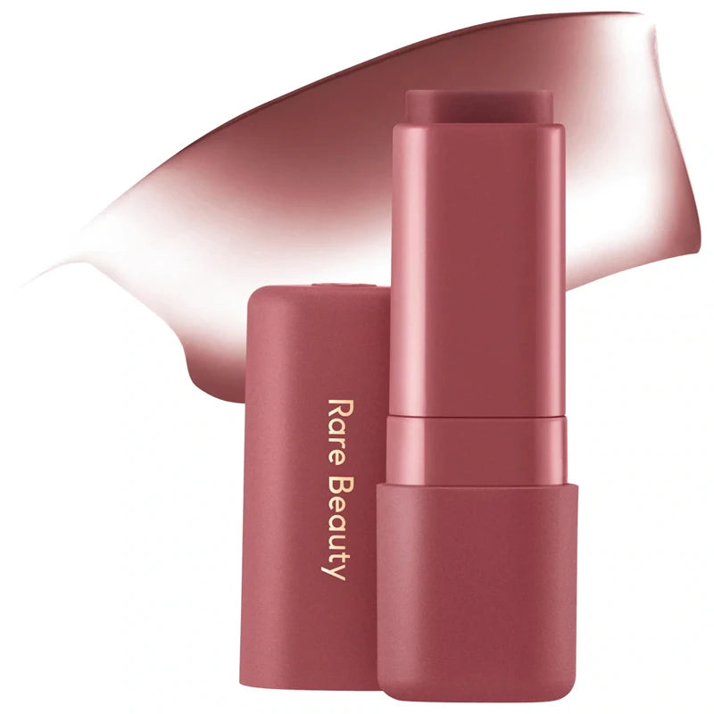 New Rare Beauty 4 Color Butter Lip Balm Lasting Moisturize Plumping Lip Gloss Easygoing Loved Uplifting Friendly Makeup Cosmetic