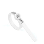 US/UK/EU/HK Size Ring Ruler Ring Measuring Tape Ring Measuring Tool Annular Coil Finger Size Filter with Magnifying Glass