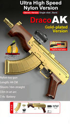 Ultimate AK47 Gel Blaster Electric Toy Gun 30M Extreme Range Nylon Construction Outdoor Shooting Game Gift for Adults Teens