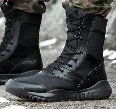 High Quality Special Force Tactical Boots Desert Combat Men Military Outdoor Hiking Lightweight Hunting Boots Large Size 48