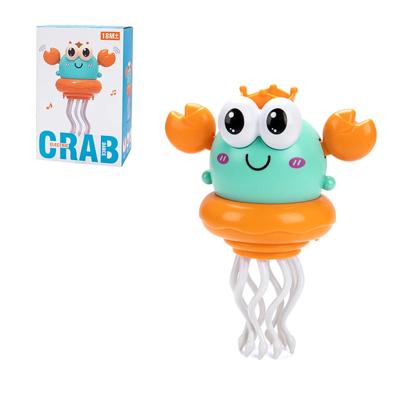 Kids Electronic Pet Toys Dancing Octopus&Duck Musical Penguin Baby Crawling Toys Toddler Interactive Toys Tummy Time Gifts