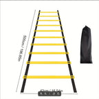 Agility Ladder Set 2-10M Speed Training Ladder with Carry Bag for Soccer Football Footwork Coordination Fitness Drills Home Gym