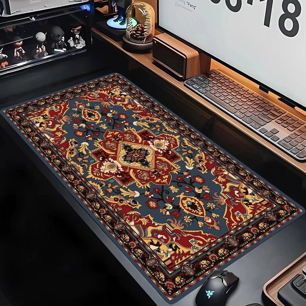 Persian Mouse Pad Large Xxl Big Office Carpet Mouse Mats Gamer Rug Desk Accessories Computer Table Pads Company Speed Extended