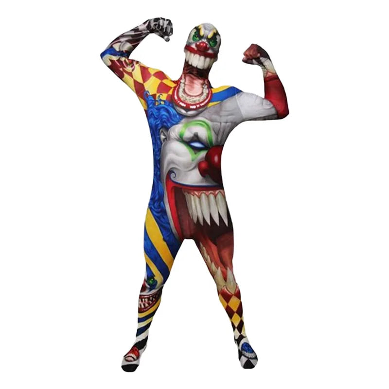 Halloween Kids Zombie Jumpsuit CostumeVampire Cosplay Outfit for Children's Ghost Festival & Stage PerformanceSpooky Party Drees