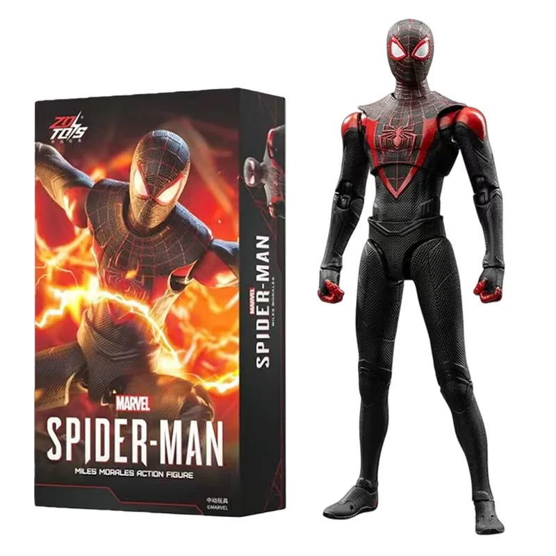 ZD TOY SpiderMan Series PS4 Game Spiderman SpiderMan Anti-OCK suit SpiderMan Velocity suit SpiderMan 2099 suit Miles Morales
