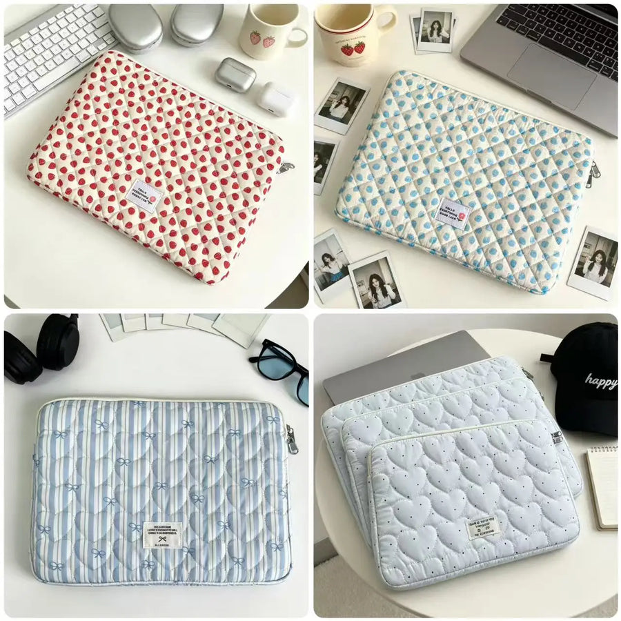 11 13 14 15 16 Inch Laptop Bag Tablet Sleeve Case Puffy Notebook Pouch for Macbook Air 13 Xiaomi Lenovo Dell Notebook Soft Case