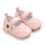 0-1Year Baby Shoes Infant Pre-Walker Shoes Girls Princess Bow Shoes Cute Breathable Flower Soft Sole Casual Sports Footwear