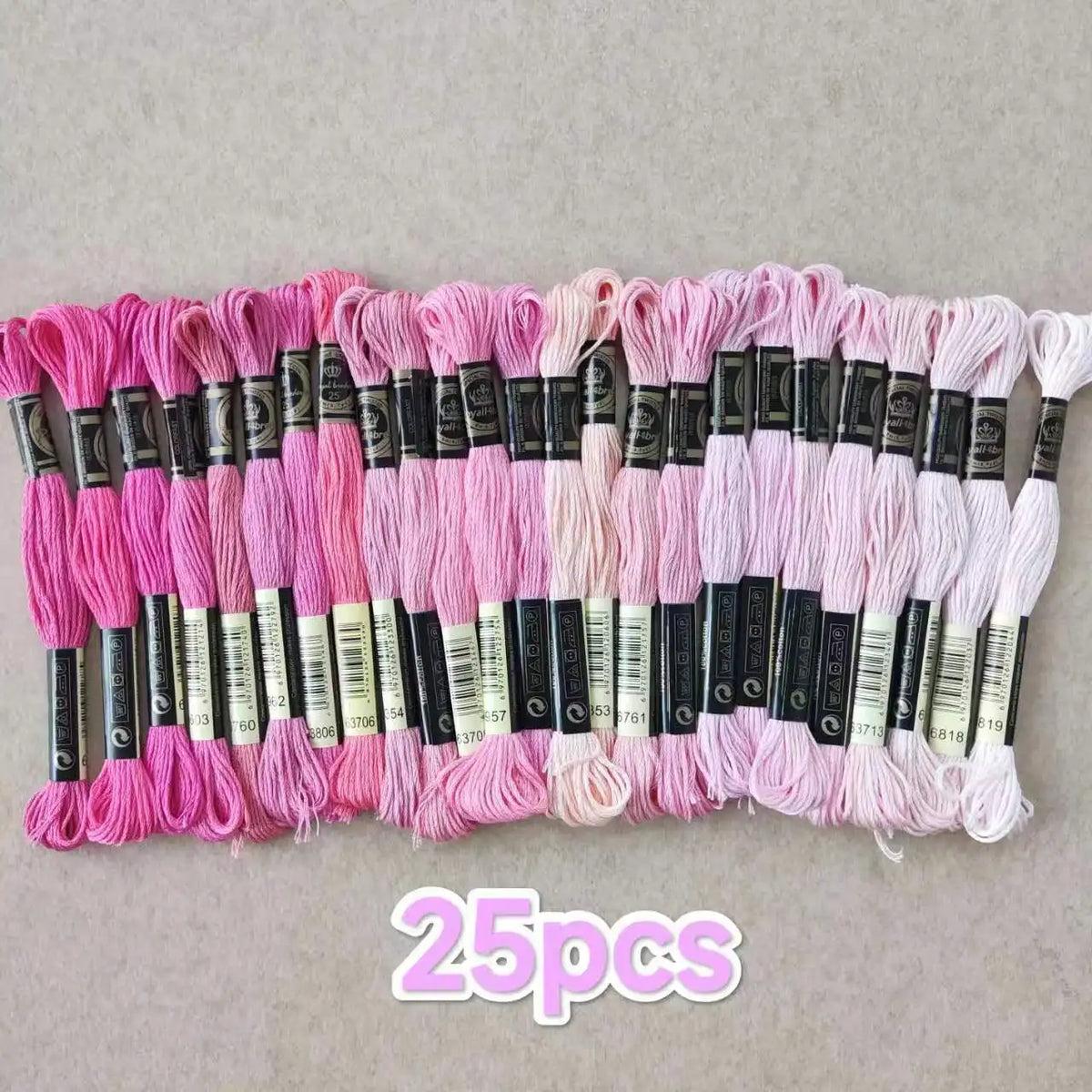 100% Cotton High Quality Cross Stitch Floss Embroidery Thread  Cross Stitch Embroidery Hand Knitting Sewing Weaving 8m 447 Color