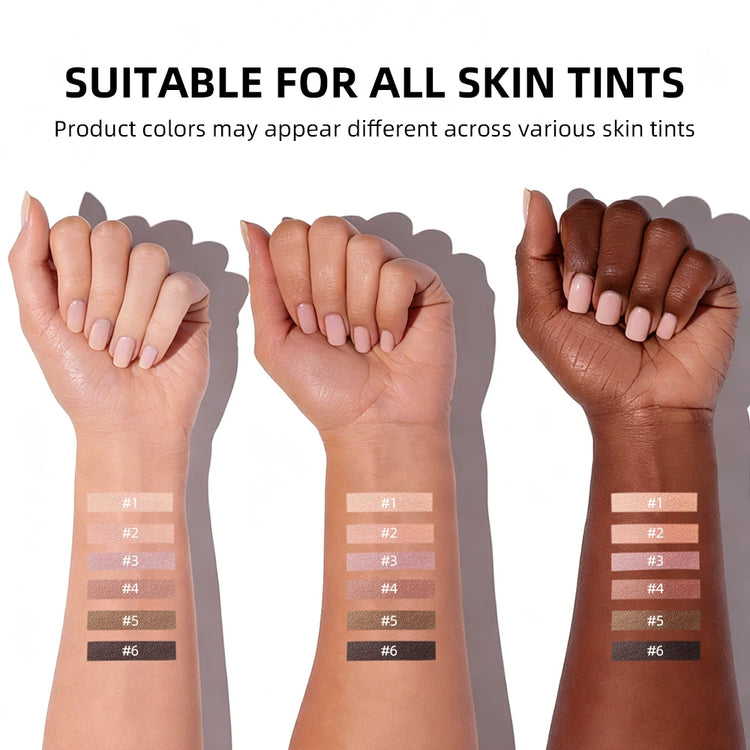Eyeshadow Palette with Makeup Brush Set Matte Nude Natural Shades Blendable Rich Pigmented Long Lasting Waterproof Eyeshadow Powder Kit