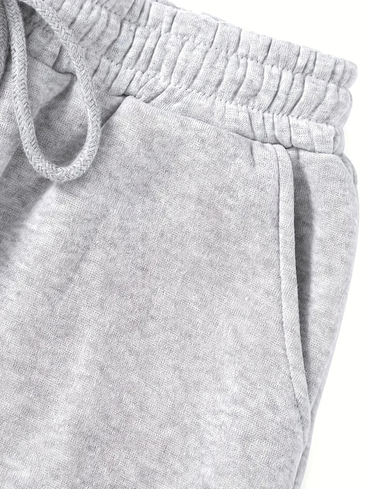 2026 American Heavyweight Sports Sweatpants for Men in The Summer of 2025, New Straight-leg Casual Wide-leg Long Pants