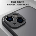 Matte Phone Case For iPhone 14 13 12 15 Pro Max Mini Luxury Soft Silicone Shockproof Case For iPhone 11 XS MAX X XR 7 8 Plus SE