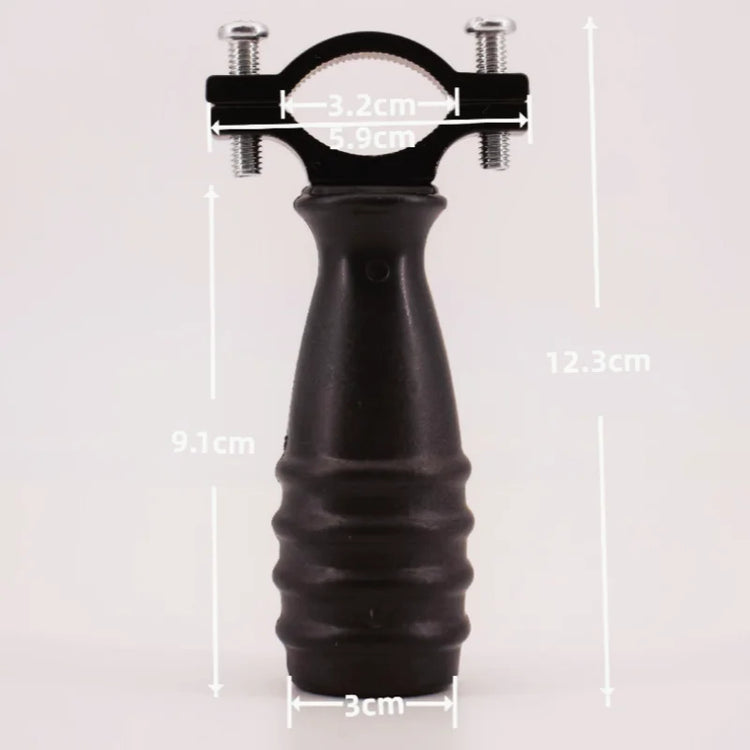 DIY Slingshot Accessories Resin Grip Professional Long-Rod Slingshot Accessories Portable Outdoor Hunting Equipment