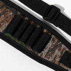Adjustable Rifle Sling with Shell Holders & Storage Pocket, Anti-Slip Comfort Gun Sling for Hunting Shooting Outdoor