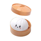 Simulation Glowing Dumpling Slow Rebound Stress Ball Soft Fidget Toy Stress Relief Decor For Home Office Birthday Gift