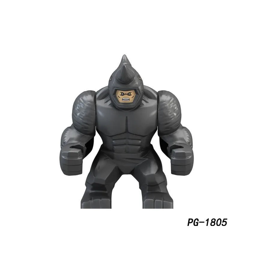 8cm Superhero Building Blocks Avengers Character Venom Model Character Set Building Blocks Toy Boys and Girls Birthday Gifts