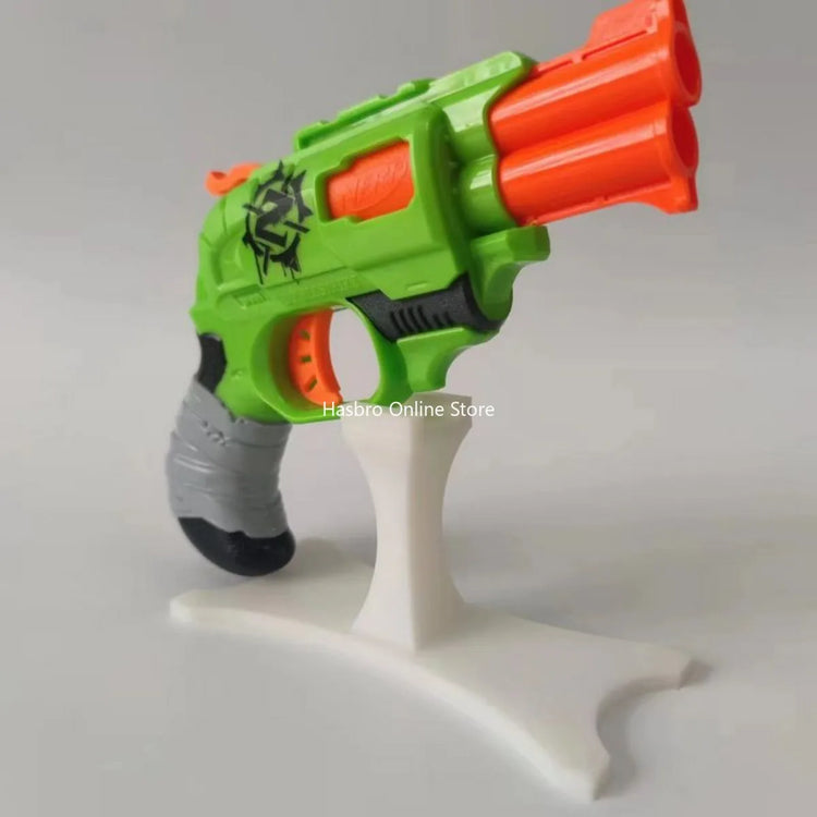 Hasbro Nerf Pistola Zombie Strike Doublestrike Double-click Launcher Gun Toy for Kids Birthday Christmas Gift  A8761