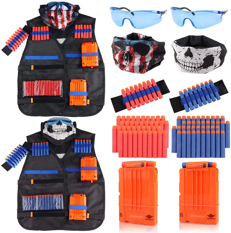 Electric Darts Toy Airsoft for Nerf Gun Soft 7.2CM Hole Head Bullets Foam Safe Sucker Bullet for Nerf Blasters Boys Toy Children