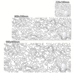 XXL Desk Mat Black And White Strata Liquid Mousepad Large Abstract Mouse Pad Gaming Deskmat With Lockedge Office Non-slip Carpet
