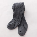 Cute Baby Girls Knit Tights Spring Autumn Winter Toddler Cotton Stocking Breathable Pantyhose For 0-8Years Boys Girls