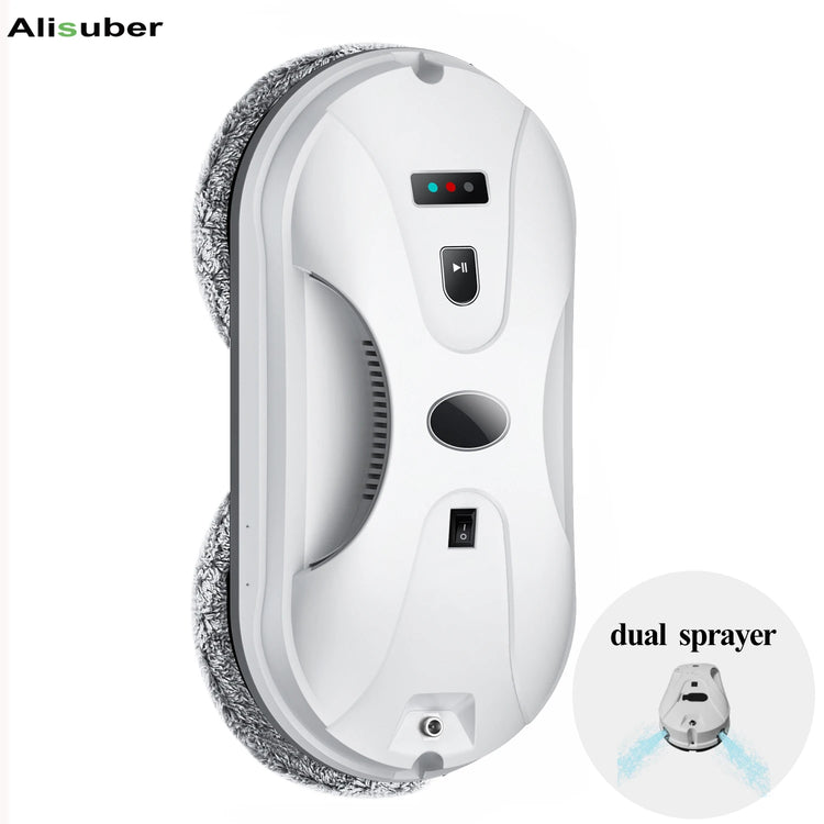 Window Cleaning Robot Water Sprayer Smart Remote Control Electric Glass Limpiacristale Vacuum Washing Robot for Home Appliance