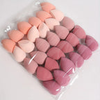 7Piece/18Piece Makeup Sponge Set, Suitable for Liquid BB Cream Powder Application, Makeup Egg Dry Wet Dual-Use Powder Puff