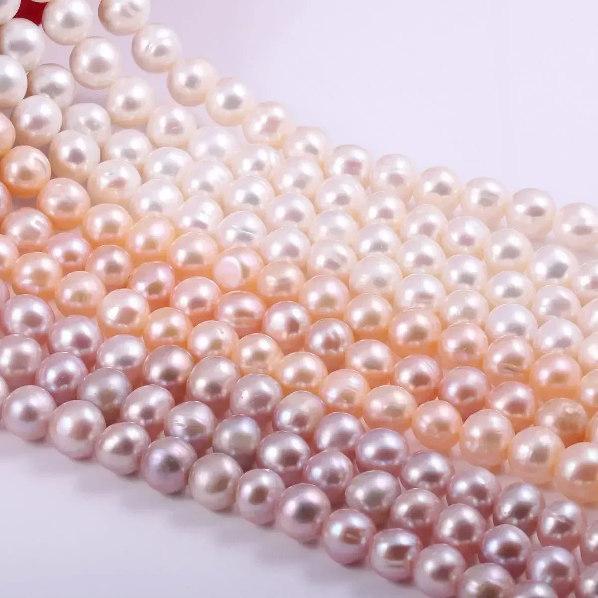 Natural Freshwater Non Nuclear Pearl Isolation Near Round Bead For Jewelry Making DIY Bracelet Necklace Sexy Shopping Accessorie